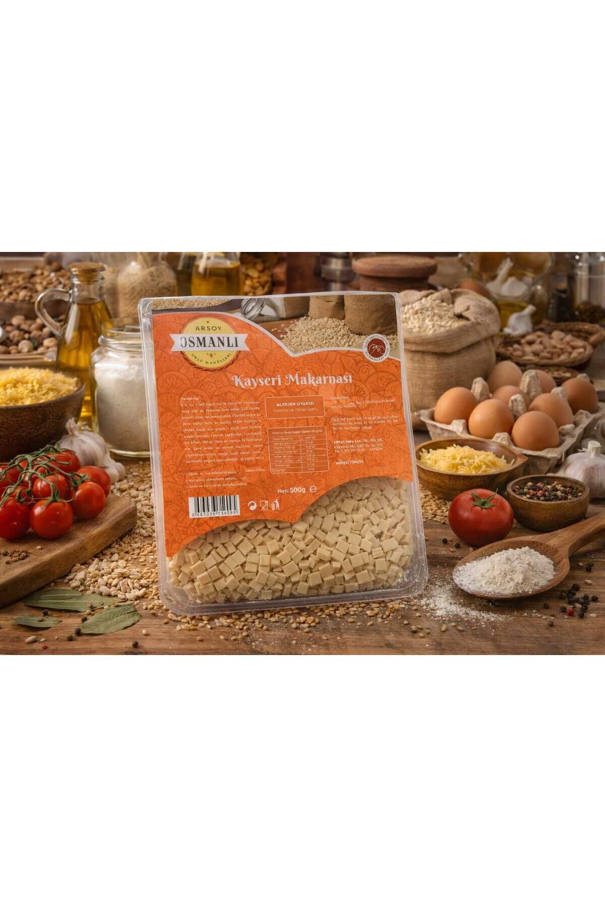 Geleneksel Kayseri Kesme Makarnası 500 GR