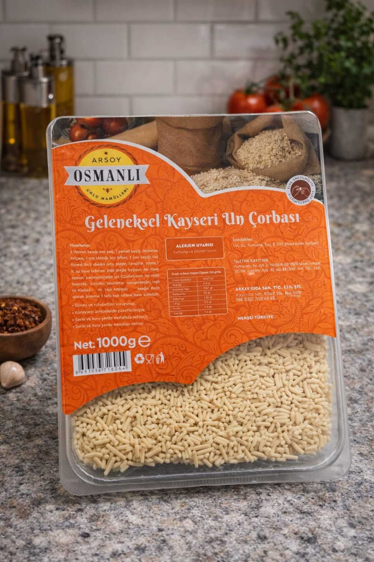 Geleneksel Kayseri UN Çorbası 1000 GR